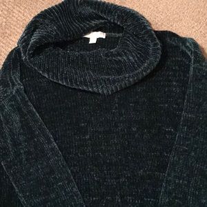 Ladie’s Michael Kors Green Turtleneck-SZ-L